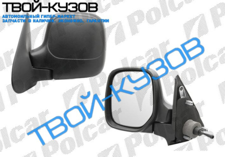 PARTNER/BERLINGO 96-08 ЗЕРКАЛО ЛЕВОЕ МЕХАНИКА