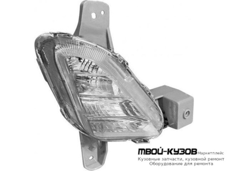 ФАРА ПРОТИВОТУМАННАЯ ПРАВАЯ СТОРОНА DRL( ХОД. ОГНИ) (КИТАЙ) для Hyundai SONATA (2017-)