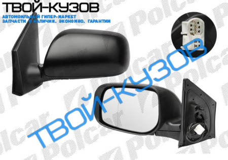 COROLLA 07-  ЗЕРКАЛО ПРАВОЕ ЭЛЕКТРИЧЕСКОЕ С ОБОГРЕВОМ