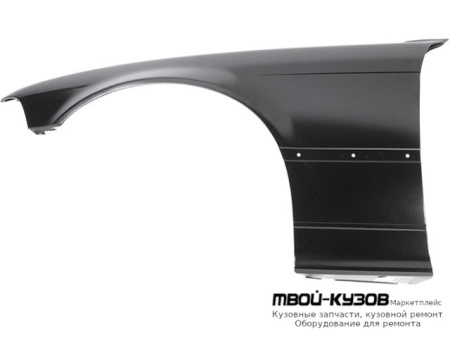 КРЫЛО ПЕРЕДНИЙ ЛЕВАЯ СТОРОНА (КУПЕ) (КАБРИОЛЕТ) БЕЗ ОТВ ПОД ПОВТОРИТЕЛЬ (ТАЙВАНЬ) для BMW E36 (12.1990 - 01.2000)