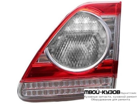 ФОНАРЬ ЗАДНИЙ ВНУТРЕН ПРАВАЯ СТОРОНА (СЕДАН) (DEPO) для Toyota COROLLA E150 (2006-) СЕДАН