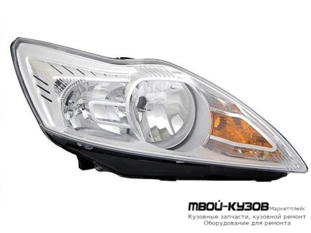 ФАРА ПРАВАЯ СТОРОНА ВНУТРИ ХРОМ (КИТАЙ) для Ford FOCUS (2008-2010)