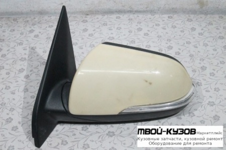 ЗЕРКАЛО ЛЕВАЯ СТОРОНА ЭЛЕКТР , УКАЗАТЕЛЬ ПОВОРОТА , ПОДОГРЕВОМ , АВТОСКЛАДЫВ (КИТАЙ) для Hyundai CRETA (2016-)