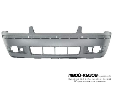 БАМПЕР ПЕРЕДНИЙ ГРУНТ (ТАЙВАНЬ) для Volkswagen POLO (09.1999 - 07.2001)