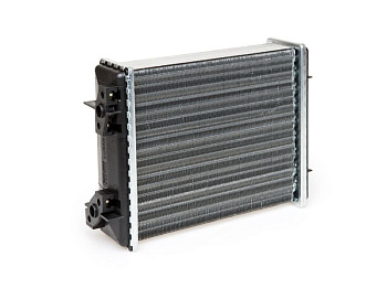 Радиатор отопителя ВАЗ-2106 (ан.медн.) алюминиевый (широкий) (LUZAR) LRh 0101