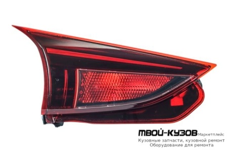 ФОНАРЬ ЗАДНИЙ ВНУТРЕН ЛЕВАЯ СТОРОНА (ХЭТЧБЭК) (DEPO) для Mazda 3 (2013-)