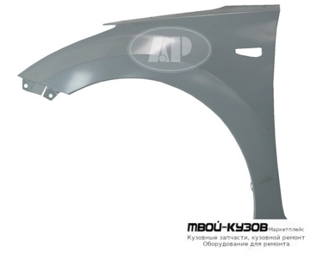 КРЫЛО ПЕРЕДНИЙ ЛЕВАЯ СТОРОНА С ОТВ ПОД ПОВТОРИТЕЛЬ (ТАЙВАНЬ) для Hyundai ELANTRA / AVANTE (2010-)