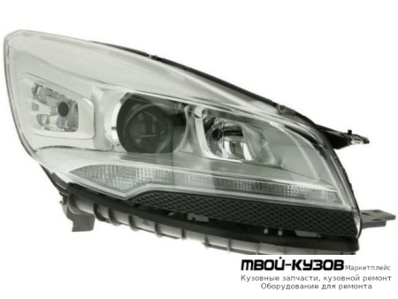 ФАРА ПРАВАЯ СТОРОНА С КОРРЕКТОР , ДИОД , (КСЕНОН) (DEPO) для Ford KUGA (2013-)
