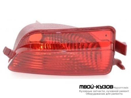 ФОНАРЬ ЗАДНИЙ В БАМПЕР ЛЕВАЯ СТОРОНА КРАСНЫЙ (DEPO) для Citroen C4 (11.2004-) PICASSO (2006-)