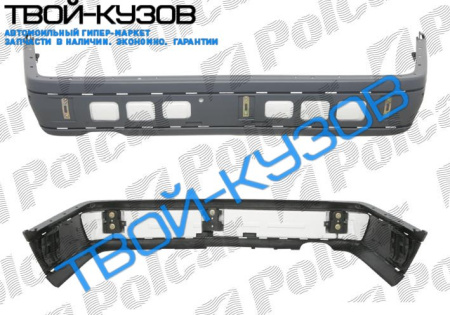 W202 92- БАМПЕР ЗАДНИЙ С ОТВ ПОД НАКЛАДКУ ХРОМ
