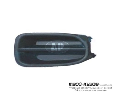 ЗАГЛУШКА ПРОТИВОТУМАНКИ ПРАВАЯ СТОРОНА ЧЁРНЫЙ (ТАЙВАНЬ) для Nissan ALMERA N16 (06.2000-)