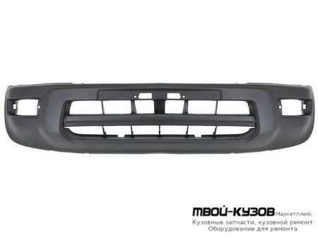 БАМПЕР ПЕРЕДНИЙ БЕЗ ОТВ П/РАСШИРИТ ТЕМНО-СЕРЫЙ (ТАЙВАНЬ) для Toyota RAV4 (04.1994 - 08.1997) (09.1997 - 08.2000)