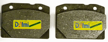 Колодка тормозная ВАЗ-1111 передняя (DAFMI) Д131П Plus (4 шт.)
