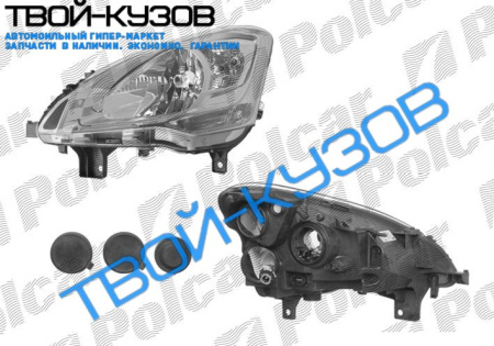 BERLINGO 08- ФАРА ПЕРЕДНЯЯ ЛЕВАЯ