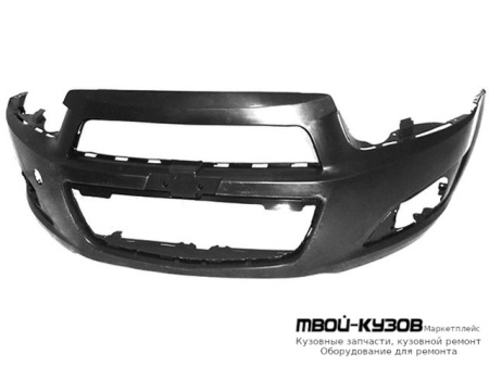 БАМПЕР ПЕРЕДНИЙ (ТАЙВАНЬ) для Chevrolet AVEO T300 (2011-)