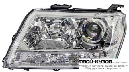 ФАРА ЛЕВАЯ СТОРОНА ПОД КОРРЕКТОР (5 дв) (DEPO) для Suzuki GRAND VITARA (2006-)