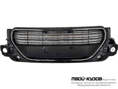 РЕШЕТКА РАДИАТОРА С ХРОМ МОЛДИНГ (КИТАЙ) для Peugeot 301 (2013-)