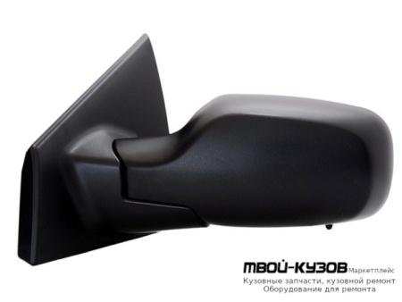 ЗЕРКАЛО ЛЕВАЯ СТОРОНА ЭЛЕКТР С ПОДОГРЕВОМ (ASPHERICAL) ГРУНТ (ТАЙВАНЬ) для Renault CLIO (2006-)