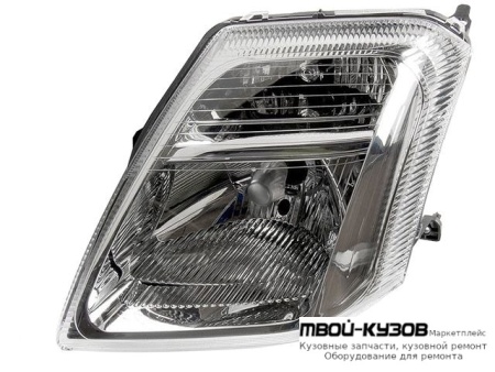 ФАРА ЛЕВАЯ СТОРОНА ПОД КОРРЕКТОР (DEPO) для Citroen C2 (10.2003-)