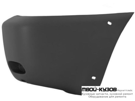 БАМПЕР ЗАДНИЙ ПРАВАЯ СТОРОНА МОДЕЛИ С МОЛДИНГ НА КРЫЛО ЧЁРНЫЙ (ТАЙВАНЬ) для Toyota RAV4 (2000-2003) (2004-2005)