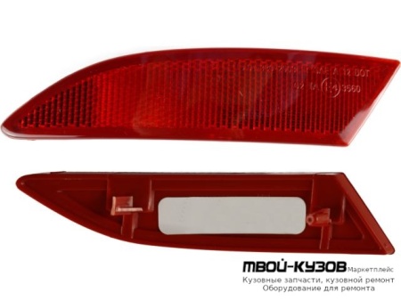 ФОНАРЬ-КАТАФОТ ЛЕВАЯ СТОРОНА В ЗАДНИЙ БАМПЕР (КИТАЙ) для Ford FOCUS (2011-2014)