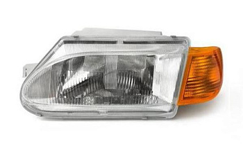 Фара ВАЗ-2115 левая в сборе c желт.пов. (Автосвет) 742.3711