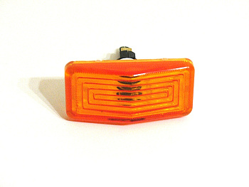 Повторитель поворота ВАЗ-2105 желтый (Рекардо) в сборе (в уп.)