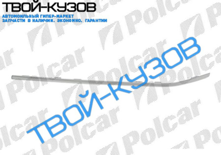 300С 04 - МОЛДИНГ ХРОМ ПЕРЕДНЕГО БАМПЕРА ПРАВЫЙ R