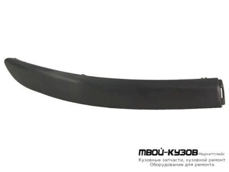 МОЛДИНГ БАМПЕРА ПЕРЕДНИЙ ПРАВАЯ СТОРОНА ЧЁРНЫЙ для Toyota YARIS (1999 - 11.2002) (12.2002 - 07.2005)