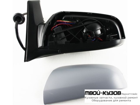 ЗЕРКАЛО ПРАВАЯ СТОРОНА ЭЛЕКТР С ПОДОГРЕВОМ , АВТОСКЛАДЫВ (CONVEX) (ТАЙВАНЬ) для Opel ZAFIRA (07.2004-)