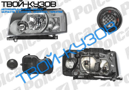 FREELANDER 07- ФАРА ПРАВАЯ ЭЛЕКТРИКА С МОТОРОМ H7+H7  VISTEON