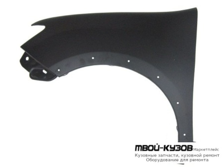 КРЫЛО ПЕРЕДНИЙ ЛЕВАЯ СТОРОНА БЕЗ ОТВ ПОД ПОВТОРИТЕЛЬ (ТУРЦИЯ) для Renault LOGAN / SANDERO (2014-)