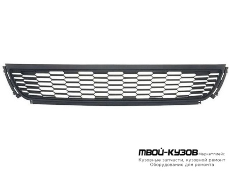 РЕШЕТКА БАМПЕРА ПЕРЕДНИЙ ЦЕНТРАЛ (ХЭТЧБЭК) (КИТАЙ) для Volkswagen POLO (09.2010 - 2020)