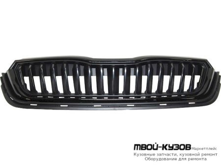 РЕШЕТКА РАДИАТОРА С ЧЁРНЫЙ МОЛДИНГ (КИТАЙ) для Skoda RAPID (2020-)