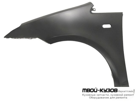 КРЫЛО ПЕРЕДНИЙ ЛЕВАЯ СТОРОНА С ОТВ ПОД ПОВТОРИТЕЛЬ (ТАЙВАНЬ) для Ford FOCUS C-MAX (2003-)