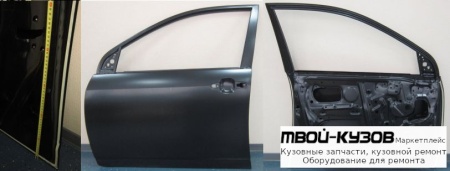 ДВЕРЬ ПЕРЕДНИЙ ЛЕВАЯ СТОРОНА (КИТАЙ) для Toyota COROLLA DE120 / ZE120 (2002-) СЕДАН / УНИВЕРСАЛ