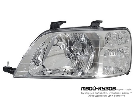 ФАРА ЛЕВАЯ СТОРОНА ПОД КОРРЕКТОР (DEPO) для Honda CRV (1996-2002)