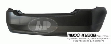 БАМПЕР ЗАДНИЙ ЧЁРНЫЙ (ТАЙВАНЬ) для Toyota PRIUS (08.2003-)