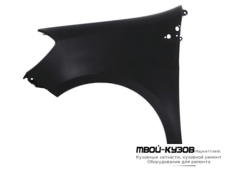 КРЫЛО ПЕРЕДНИЙ ЛЕВАЯ СТОРОНА ГРУНТ (ТАЙВАНЬ) для Renault CLIO (2006-)