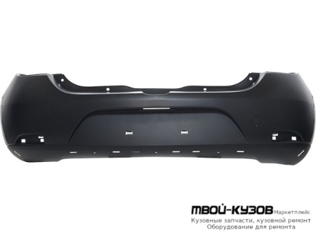 БАМПЕР ЗАДНИЙ (ТАЙВАНЬ) для Renault LOGAN / SANDERO (2014-)