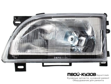 ФАРА ЛЕВАЯ СТОРОНА ПРОЗРАЧНЫЙ ХРУСТАЛ для Ford TRANSIT (08.1994 - 05.2000)