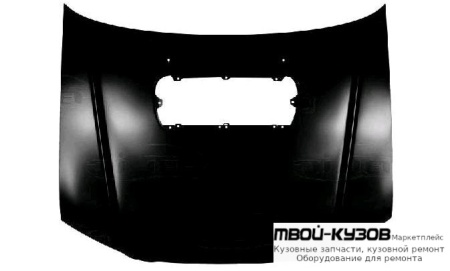 КАПОТ ТУРБО МЕТАЛ (ТАЙВАНЬ) для Subaru FORESTER (1999-2008)
