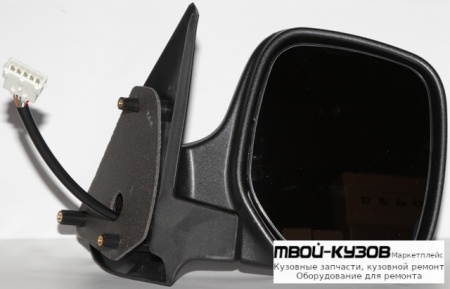 ЗЕРКАЛО ПРАВАЯ СТОРОНА ЭЛЕКТР С ПОДОГРЕВОМ (CONVEX) (ТАЙВАНЬ) для Peugeot PARTNER / CITROEN BERLINGO (10.1996-), Citroen BERLINGO / PEUGEOT PARTNER (01.2003-), Citroen BERLINGO / PEUGEOT PARTNER (10.1996 - 12.2002)