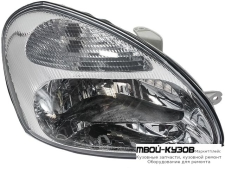ФАРА ПРАВАЯ СТОРОНА С КОРРЕКТОР (DEPO) для Daewoo NUBIRA (2000-)