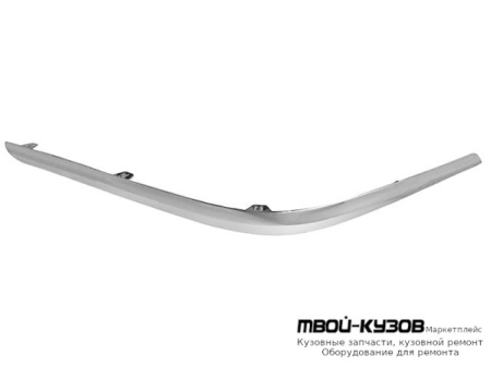 МОЛДИНГ БАМПЕРА ЗАДНИЙ ЛЕВАЯ СТОРОНА ХРОМ (КИТАЙ) для Nissan TEANA (2008-2013)