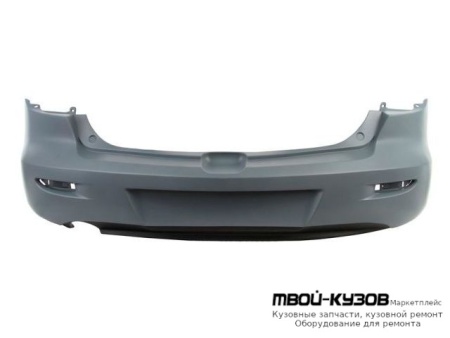 БАМПЕР ЗАДНИЙ (ХЭТЧБЭК) 1.6 ГРУНТ (ТАЙВАНЬ) для Mazda 3 (2004-)