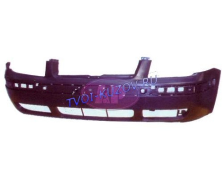 БАМПЕР ПЕРЕДНИЙ со спойлер.и молдинг.  - для VW BORA
