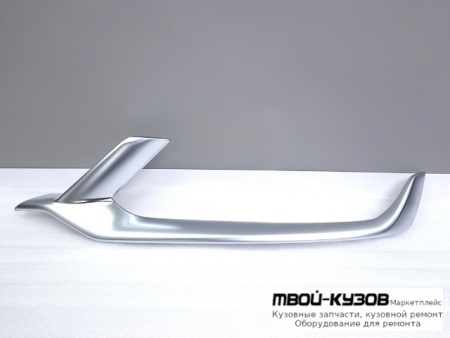 МОЛДИНГ ПОД ФАРУ ЛЕВАЯ СТОРОНА ХРОМ (КИТАЙ) для Geely COOLRAY (2019-)