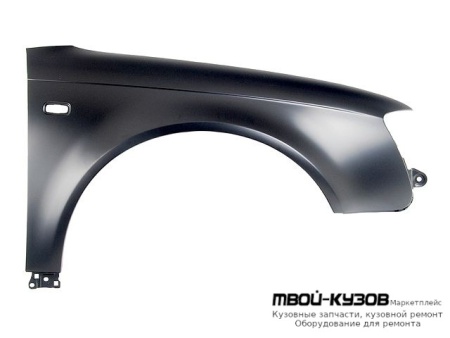 КРЫЛО ПЕРЕДНИЙ ПРАВАЯ СТОРОНА (ТАЙВАНЬ) для Audi A4 (2005-2007)