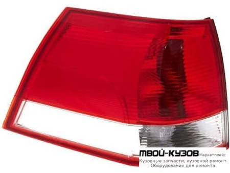 ФОНАРЬ ЗАДНИЙ ВНЕШНИЙ ЛЕВАЯ СТОРОНА (УНИВЕРСАЛ) УКАЗАТЕЛЬ ПОВОРОТА (DEPO) ПРОЗРАЧНЫЙН для Opel VECTRA С (04.2002-) SIGNUM (2003-)